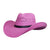 Gone Country Hats Medium  fits 7-1/8 to 7-1/4 Cabo Hot Pink - Straw Bangora