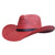 Gone Country Hats Medium  fits 7-1/8 to 7-1/4 Cabo Red - Straw Bangora