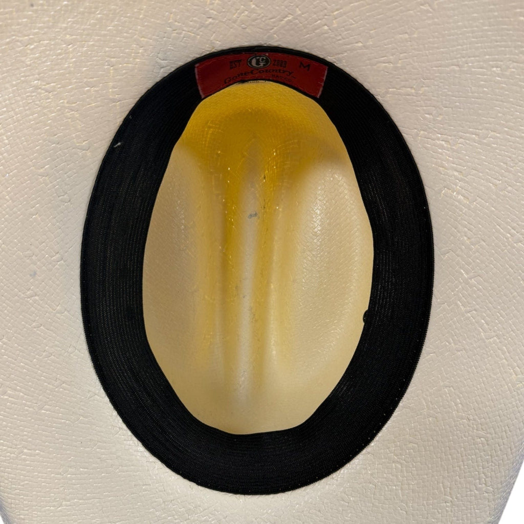 Gone Country Hats Men & Women's Hats BACKROADS IVORY SHANTUNG STRAW 210