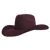Gone Country Hats Men & Women's Hats Big Sky Black Cherry - Wool Cashmere
