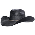 Gone Country Hats Men & Women's Hats Colt Black - Straw Bangora (Justin Series)