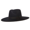 Gone Country Hats Men & Women's Hats Flat Brim Black - Cotton (Drifter Series)