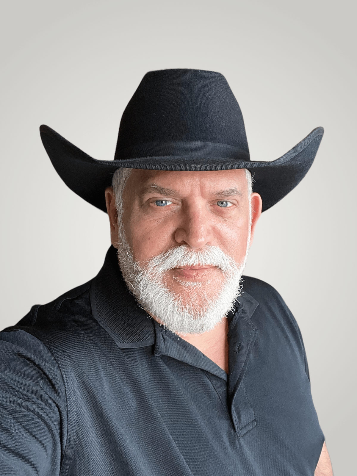 Gone Country Freehand Black Cotton (Cody Series) Cowboy Hat