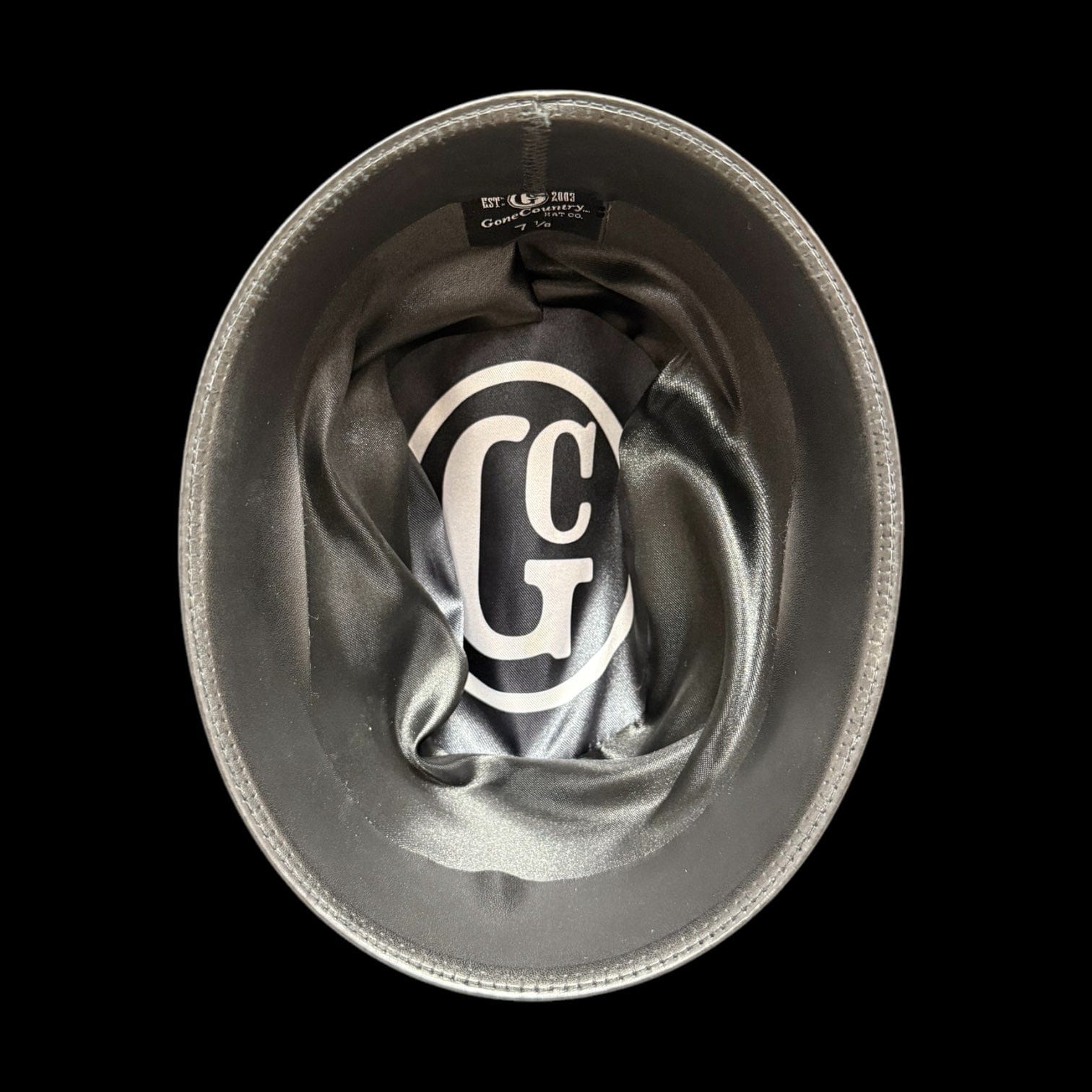 Gone Country Hats Men & Women's Hats Justin Black- Wool Cashmere