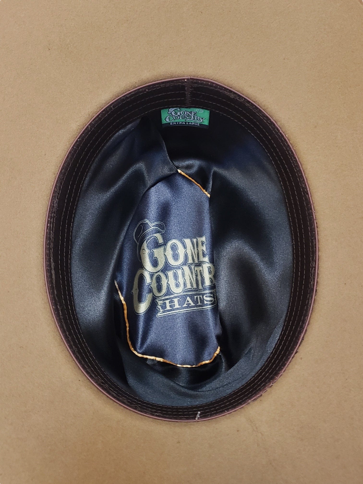 Gone Country Hats Men & Women's Hats Justin Chestnut - Wool Cashmere