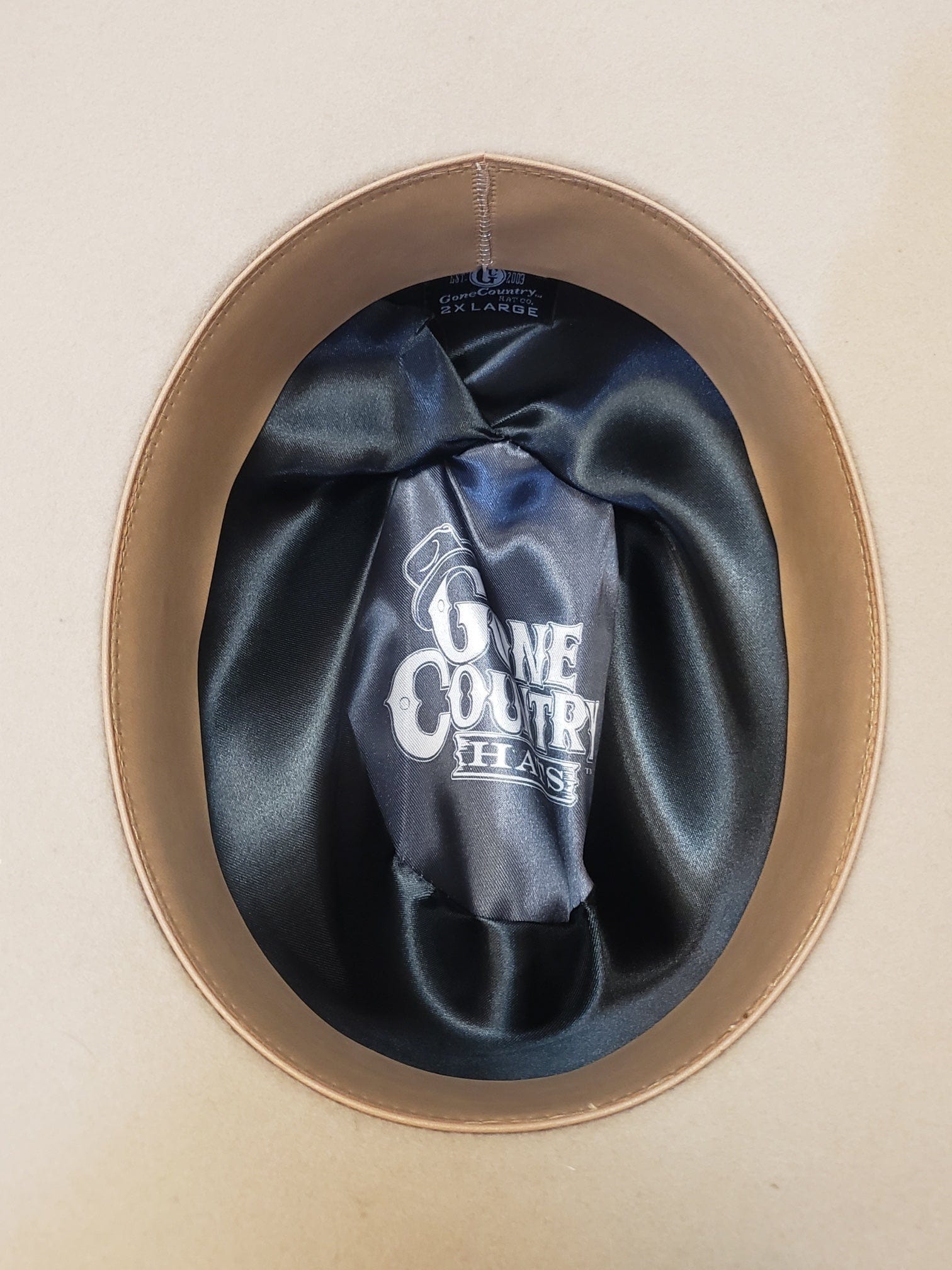 Gone Country Justin Silver Belly Wool Cashmere Cowboy Hat