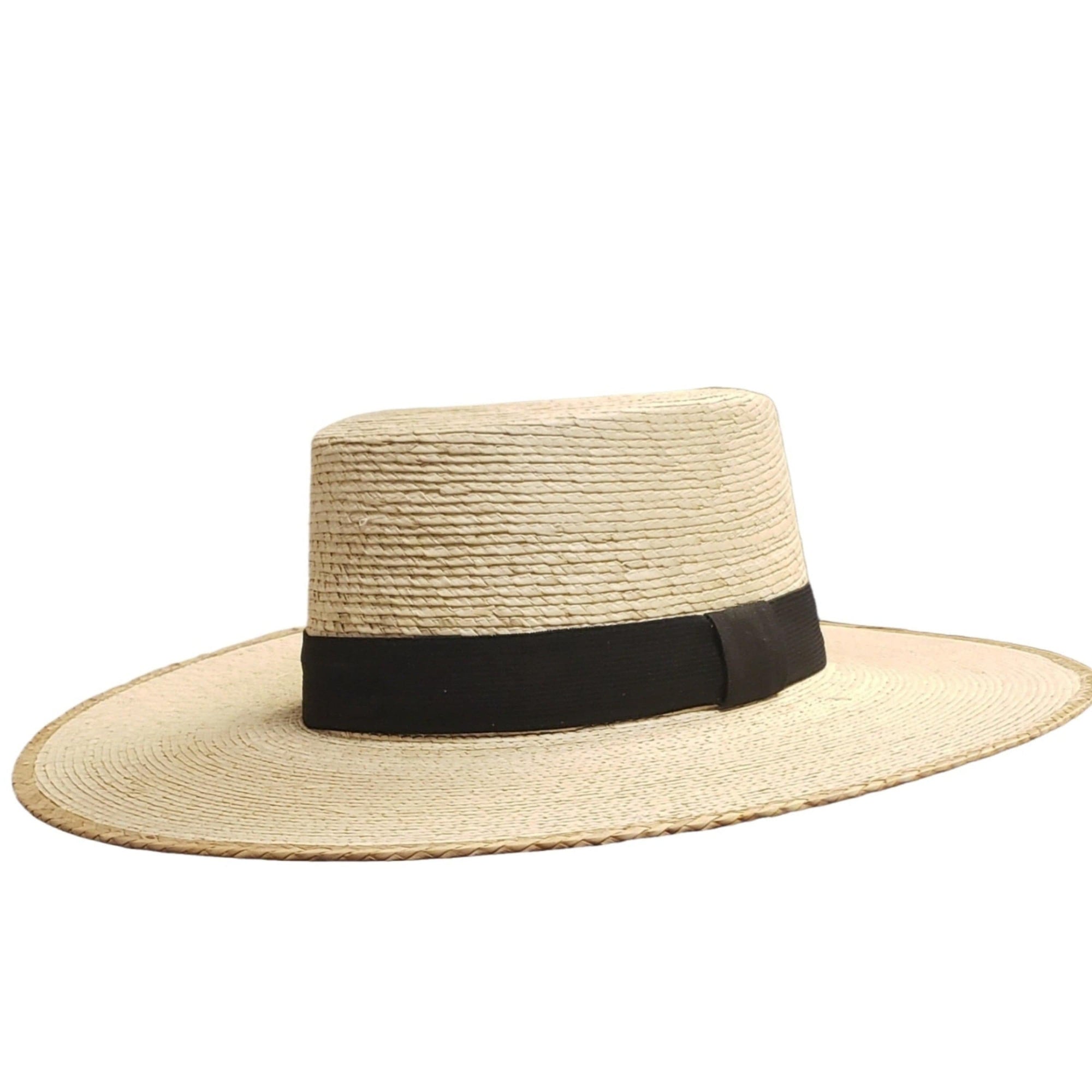 Gone Country Hats Men & Women's Hats Medium  fits 7-1/8 to 7-1/4 Bolero Natural - Palm