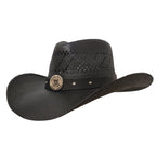 Gone Country Hats Men & Women's Hats Small 6-7/8 to 7 / Black Straw Coast Guard Heroes - Black Straw