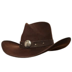 Gone Country Hats Men & Women's Hats Small 6-7/8 to 7 / Brown Cotton Felt Air Force Heroes (Renagade Series) - Brown Cotton Poly Felt