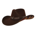 Gone Country Hats Men & Women's Hats Small 6-7/8 to 7 Patriot Brown - Cotton (Renegade Series)