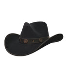 Gone Country Hats Men & Women's Hats Small  fits 6-7/8 to 7 / Black Double Barrel Black - Cotton