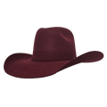 Gone Country Hats Small  fits 6-7/8 to 7 American Maroon - Wool Cashmere