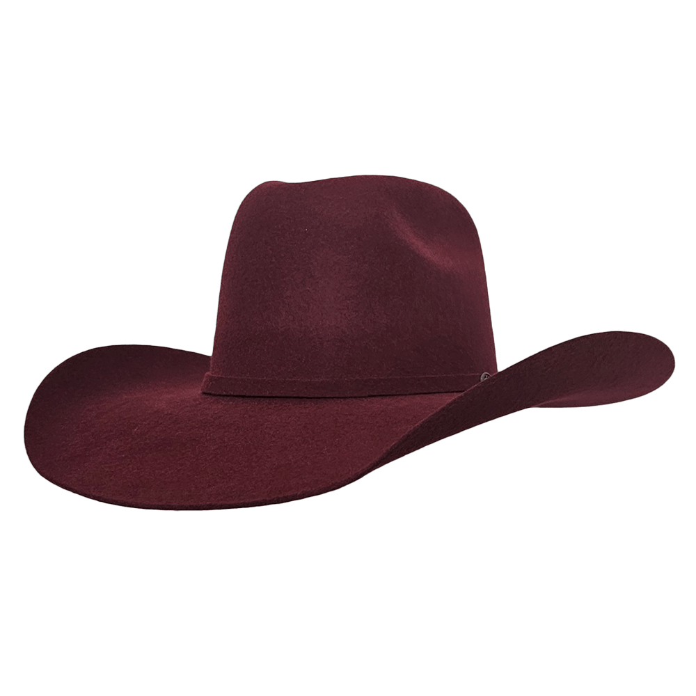 Gone Country Hats Small  fits 6-7/8 to 7 American Maroon - Wool Cashmere