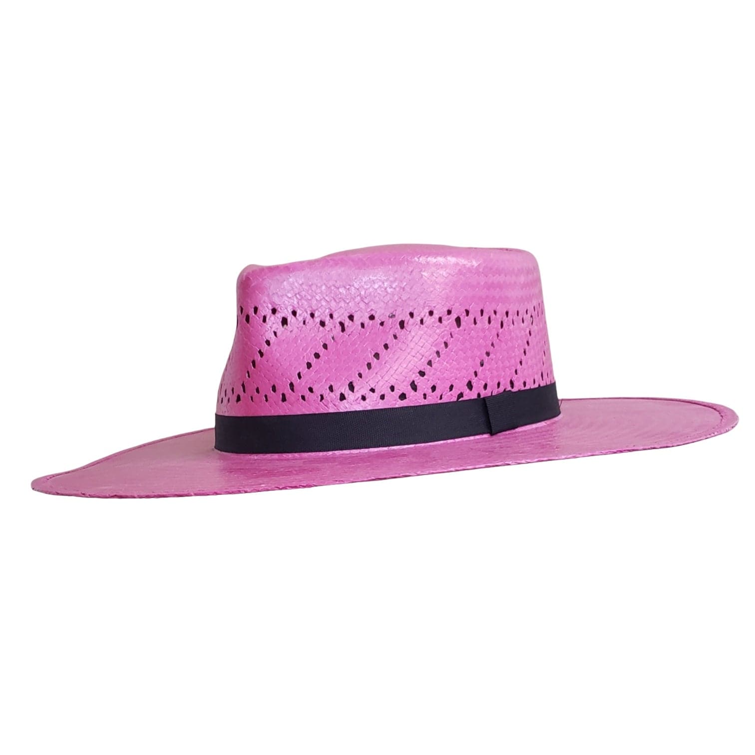Gone Country Hats Women's Hats Medium  fits 7-1/8 to 7-1/4 Lolita Fuchsia - Straw Shangtung