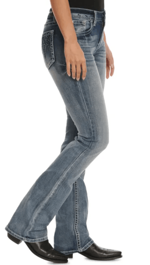 GRACE IN L.A. Jeans Grace in LA Women's Diamond Embossed Mid Rise Bootcut Jeans EB61838