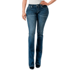 Grace In LA Jeans Grace in LA Women's Flu De Lee Mid Rise Bootcut Jeans EB61808
