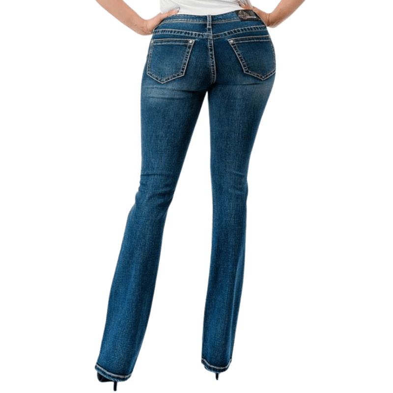 Grace In LA Jeans Grace in LA Women's Mid Rise Bootcut Jeans EB51838