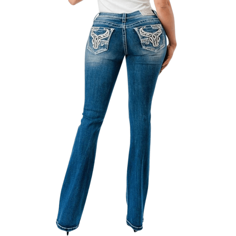Rock & Roll Cowgirl Women's High Rise Extra Stretch Denim Shorts