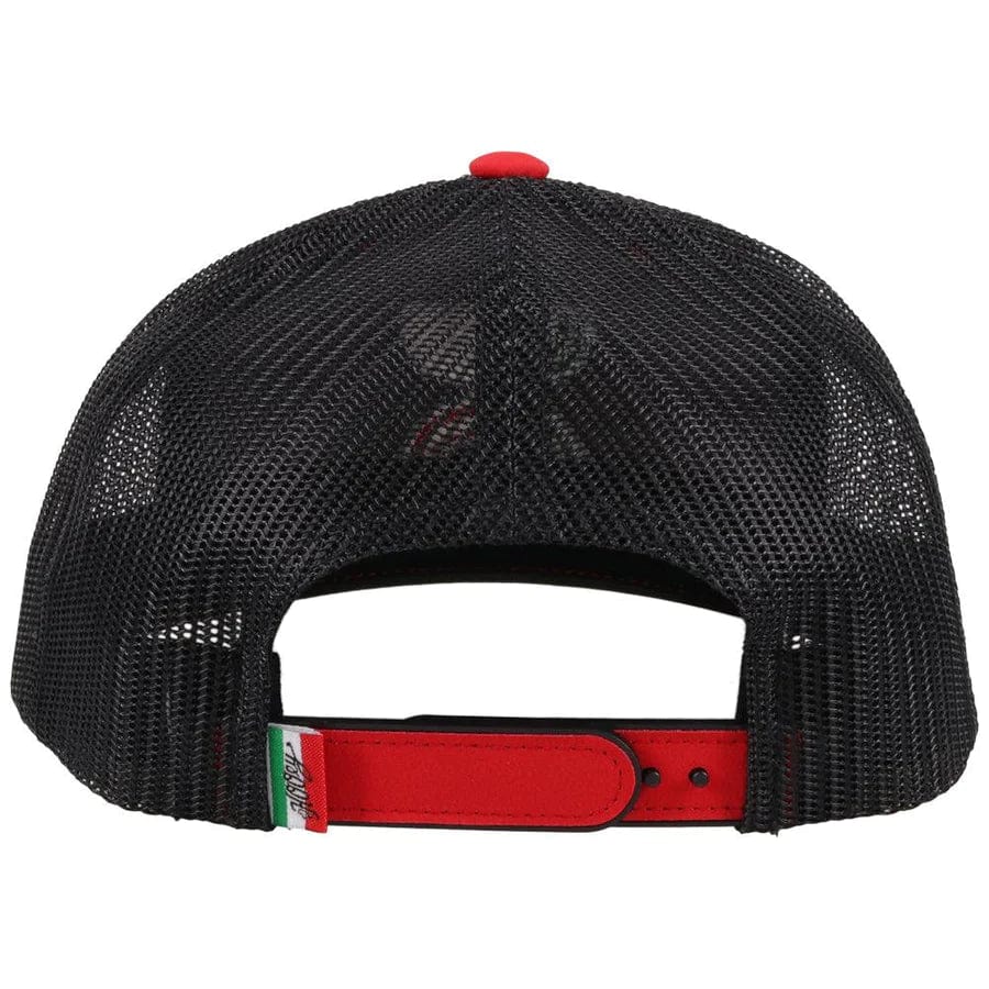 HOOEY Hats Hooey Men's Boquillas Red Snapback Ball 2118T­RDBK