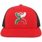 HOOEY Hats Hooey Men's Boquillas Red Snapback Ball 2118T­RDBK