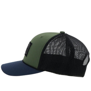 Hooey Men s Doc Olive Black Snapback Ball Cap 2302TOLBK