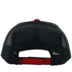 Hooey Hats Hooey Men's Lock Up Red & Black Snapback Ball Cap 2313T-RDBK
