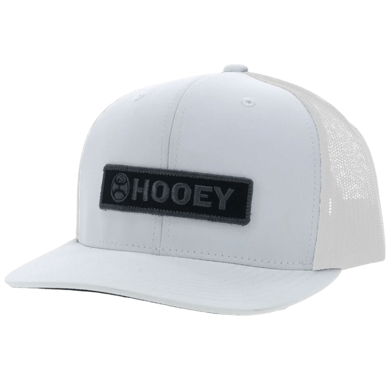 HOOEY Hats Hooey Men's Lock Up White Snapback Ball Cap 2313T­WH