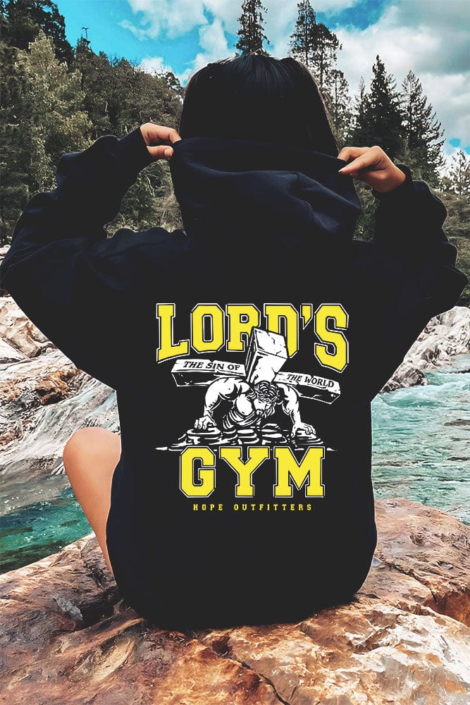 Hope Outfitters Outerwear Black Lord's Gym Hoodie