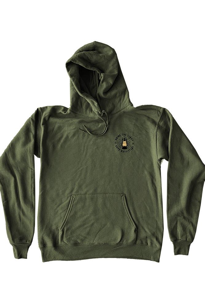 Hope Outfitters Outerwear Shine The Light Hoodie