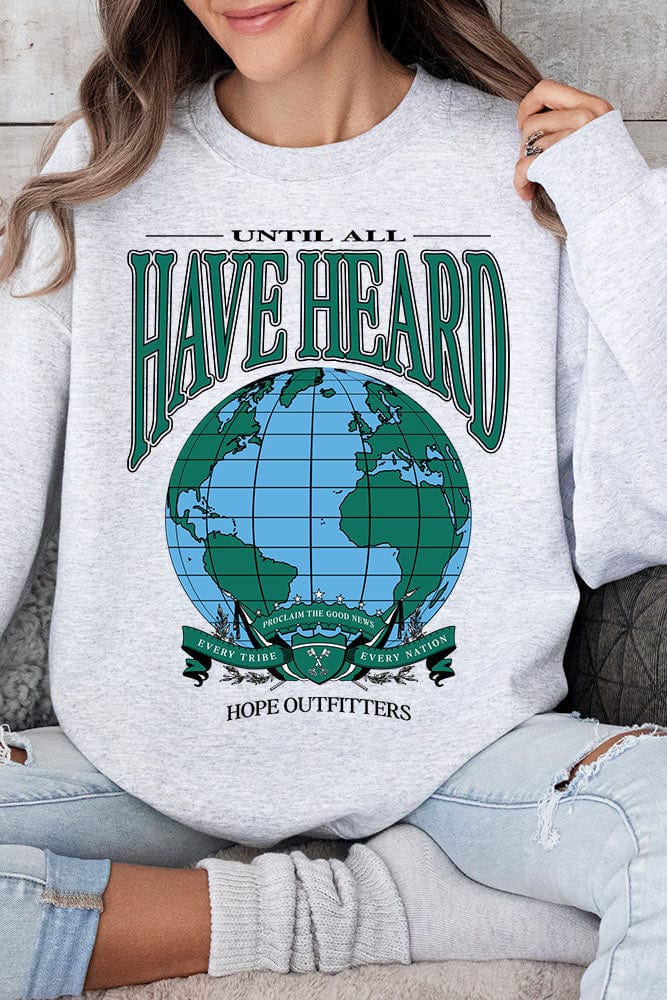 Hope Outfitters Sweatshirts Every Nation Proclaim Sweatshirt