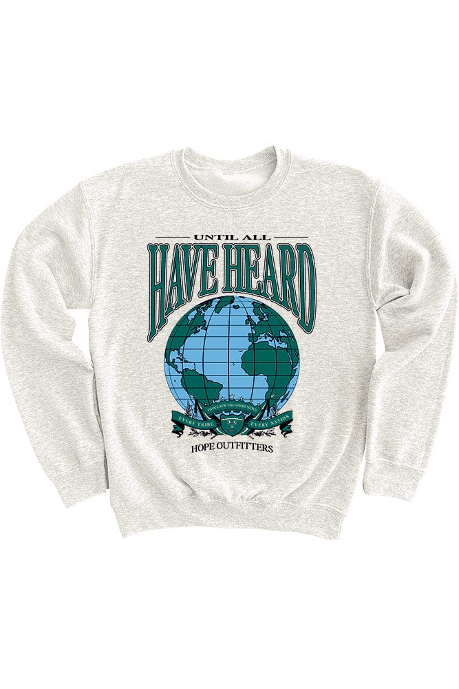 Hope Outfitters Sweatshirts Every Nation Proclaim Sweatshirt