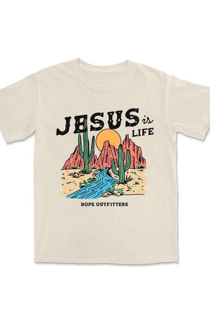 Hope Outfitters T-Shirts Jesus is Life Tee