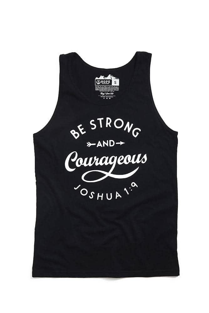 Hope Outfitters Tanks Be Strong & Courageous Tank