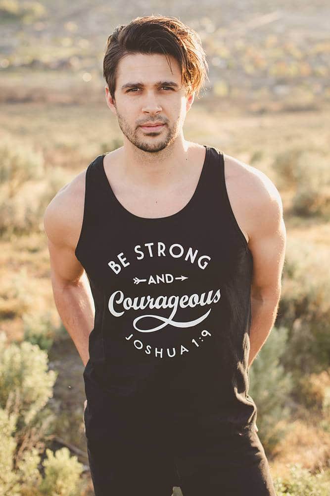 Hope Outfitters Tanks Be Strong & Courageous Tank