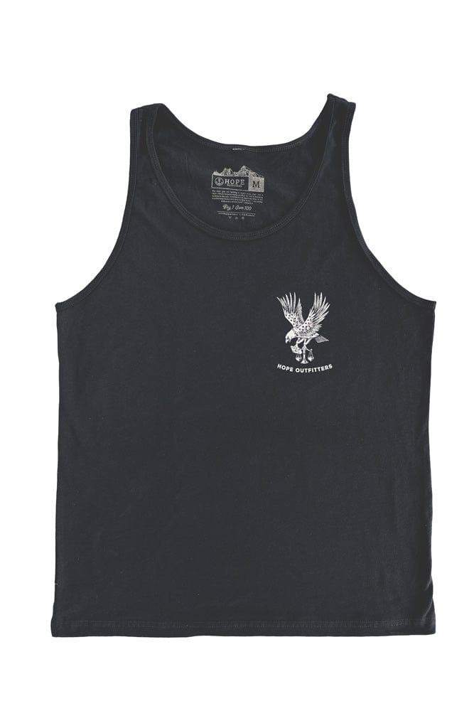 Hope Outfitters Tanks In God We Trust Eagle Tank