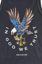 Hope Outfitters Tanks In God We Trust Eagle Tank
