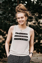 Hope Outfitters Tanks Joyful In Hope Flowy Muscle Tank