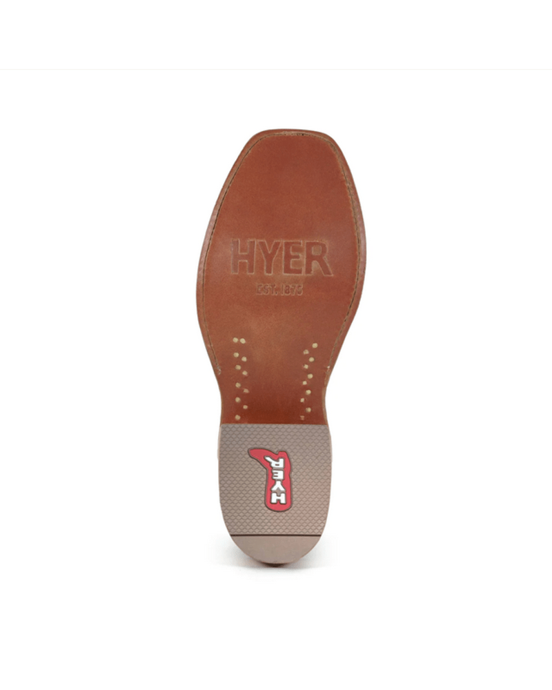 HYER Boots Hyer Men's Maize Sunrise Retan Square Toe Western Boots HM12010