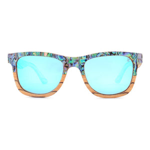 Joycoast Wooden Sunglasses Cirque Wayfinder | Abalone