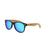 Joycoast Wooden Sunglasses Green & Blue Zebu Kids Sunglasses