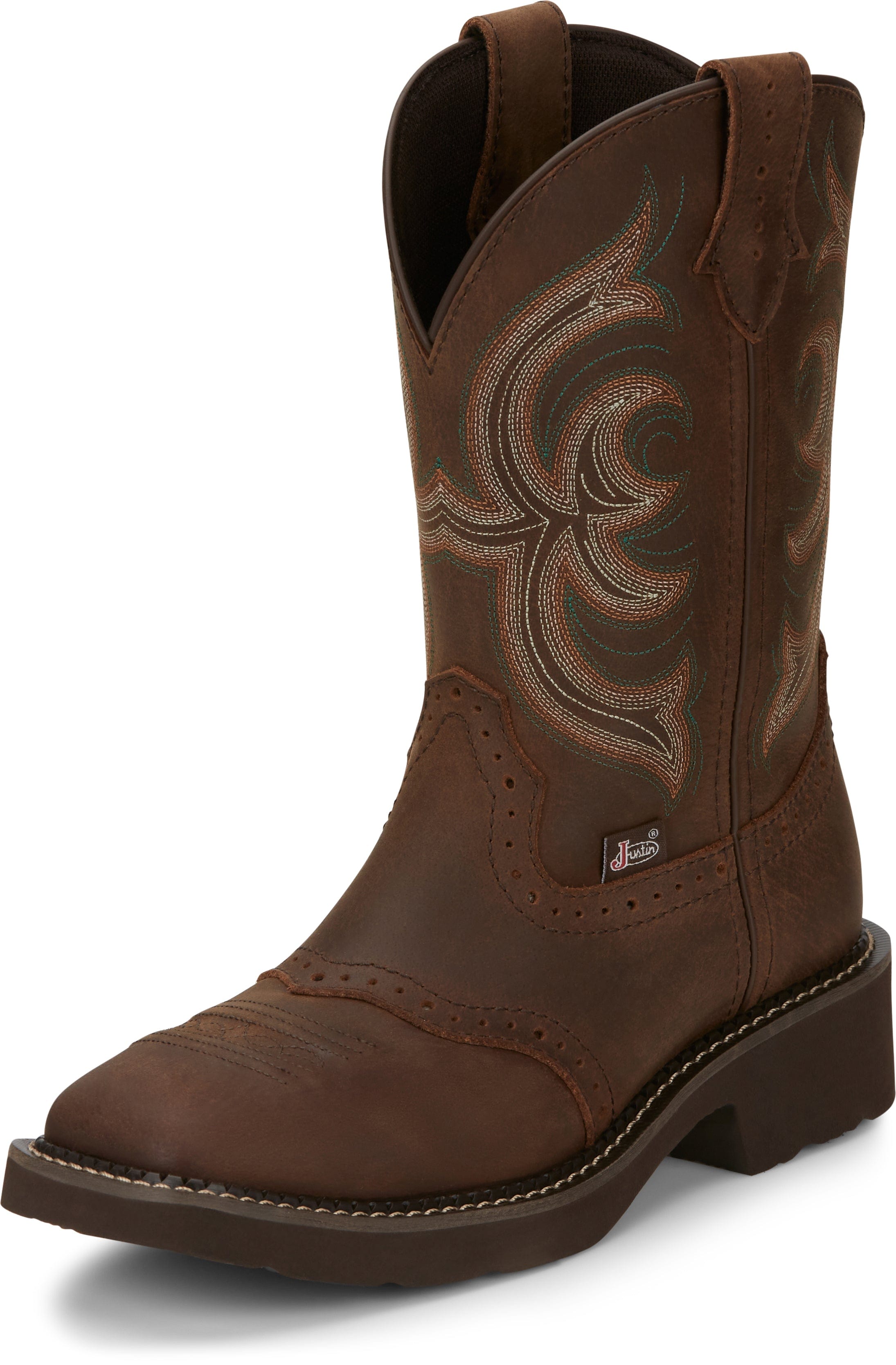 Justin Women's Inji Brown Western Boots GY9984 – Russell's Western