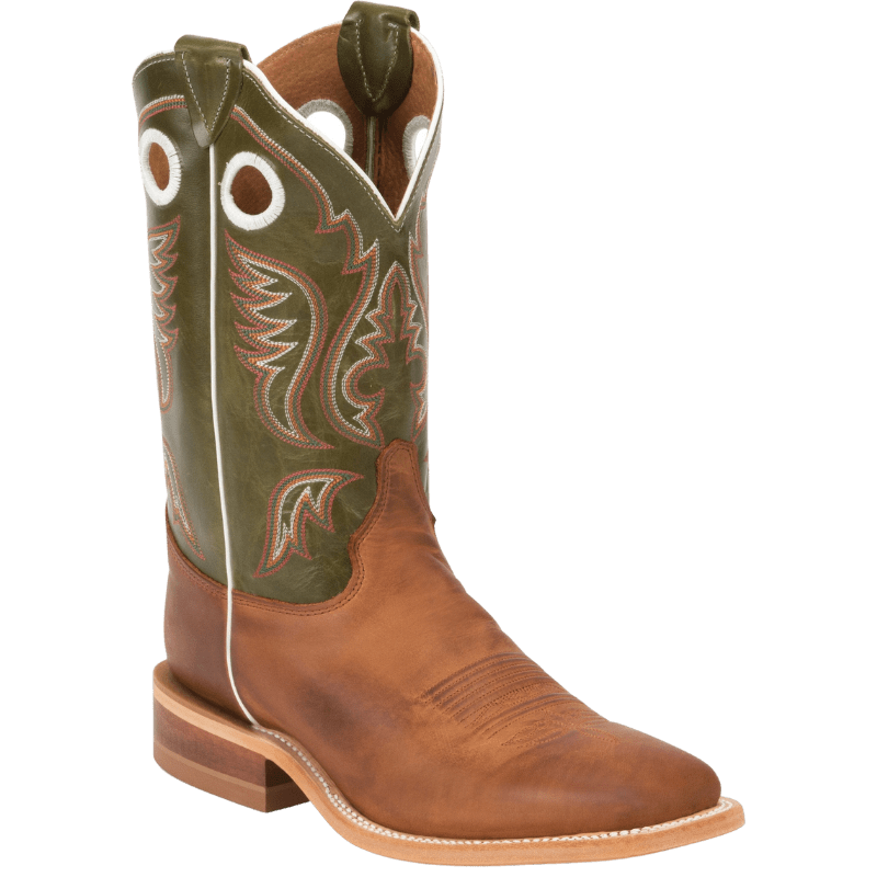 Justin Boots Boots Justin Men's Bent Rail Austin Cognac Western Boots BR307