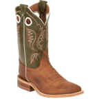 Justin Boots Boots Justin Men's Bent Rail Austin Cognac Western Boots BR307