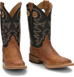 Justin Boots Boots Justin Men's Bent Rail Caddo Copper Brown Western Boots BR740