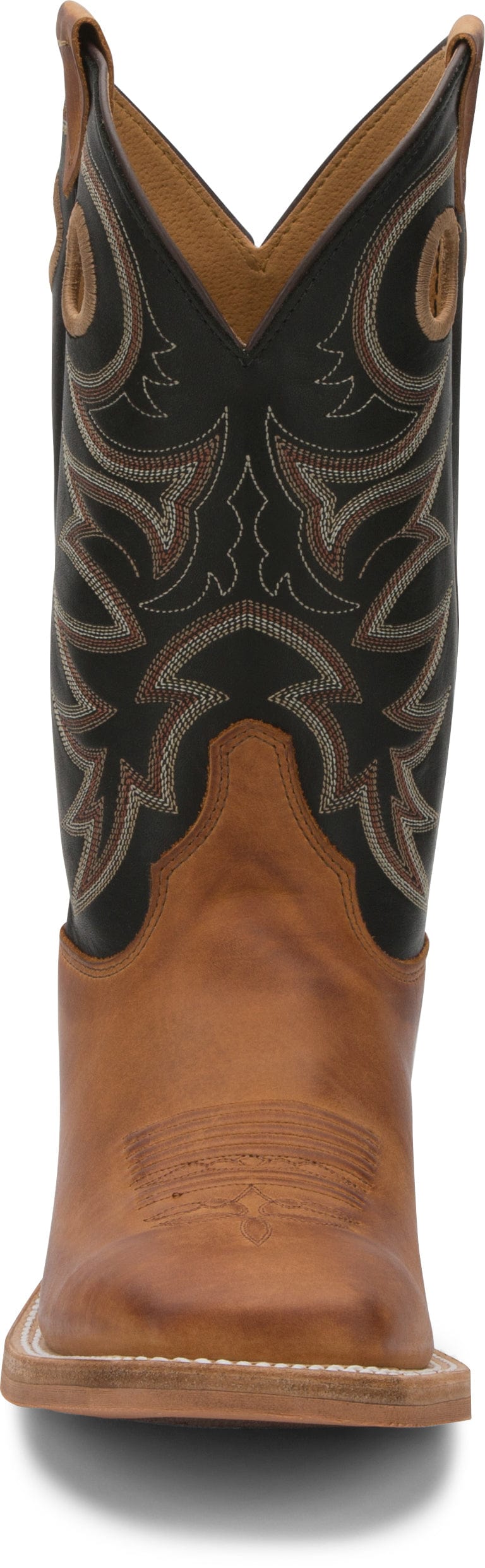 Justin Men's Bent Rail Caddo Copper Brown Western Boots BR740
