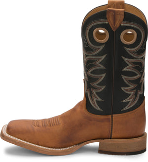Justin Boots Boots Justin Men's Bent Rail Caddo Copper Brown Western Boots BR740