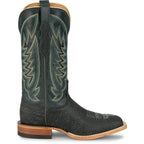 JUSTIN BOOTS Boots Justin Men's Black Cowman Shrunken Shoulder Cowboy Boots CX1321