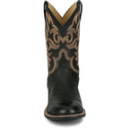 JUSTIN BOOTS Boots Justin Men's Black Jasper Cowboy Boots UN7170