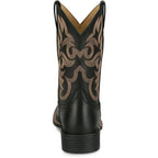 JUSTIN BOOTS Boots Justin Men's Black Jasper Cowboy Boots UN7170