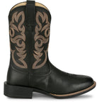 JUSTIN BOOTS Boots Justin Men's Black Jasper Cowboy Boots UN7170